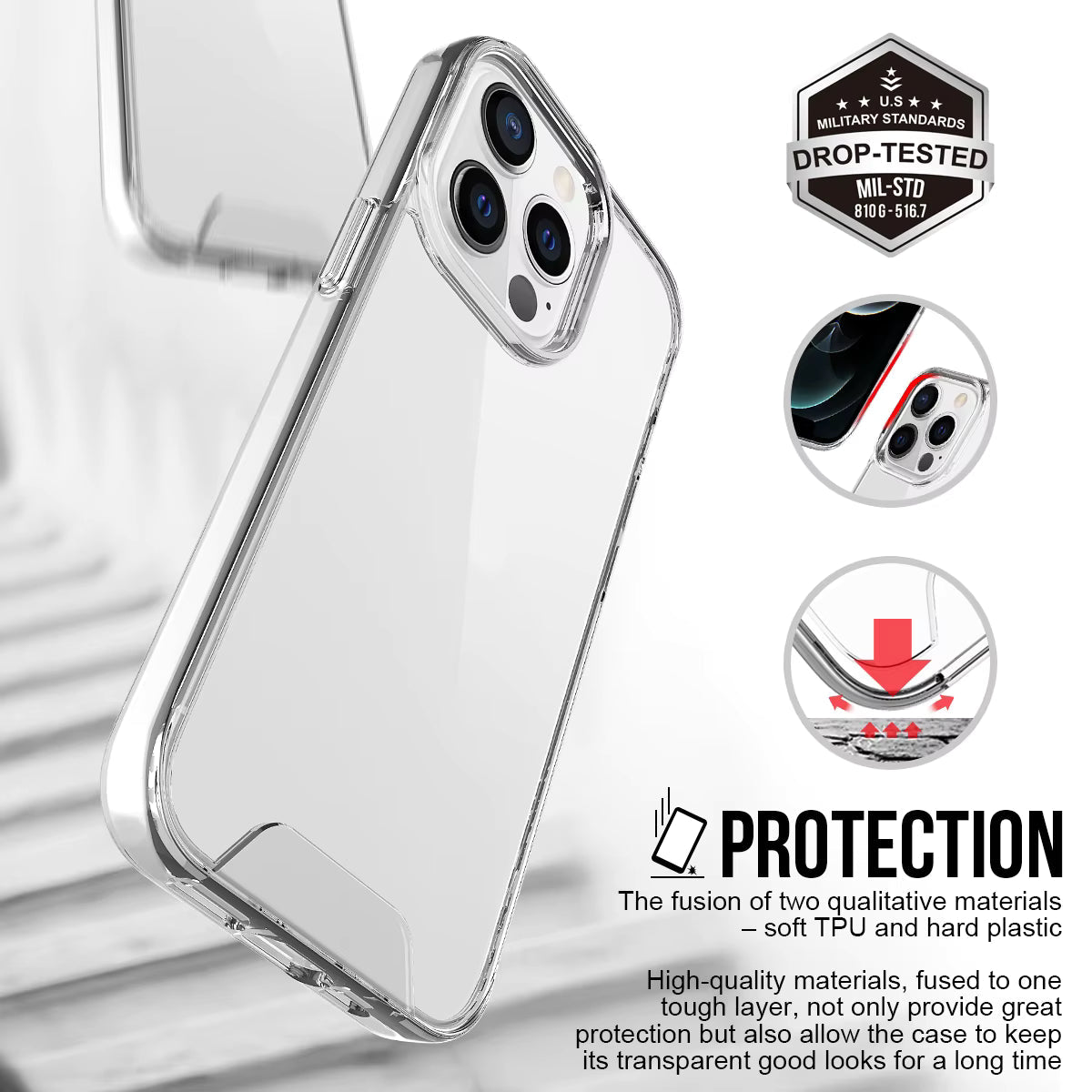 iPhone 12 Pro Case Clear