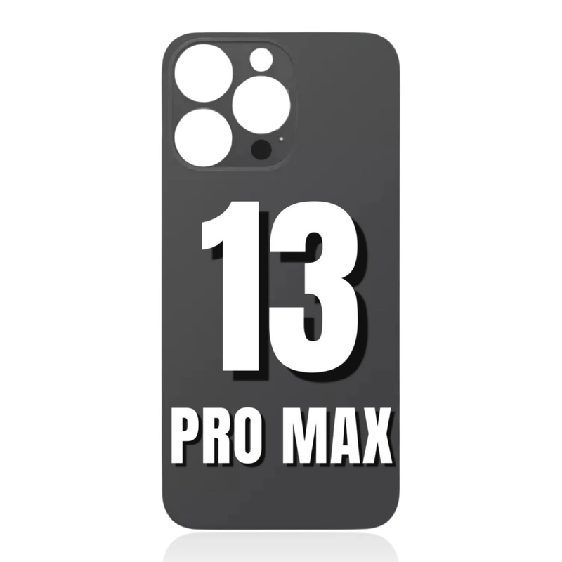 iPhone 13 Pro Max / Back Glass / (With Logo) / Graphite