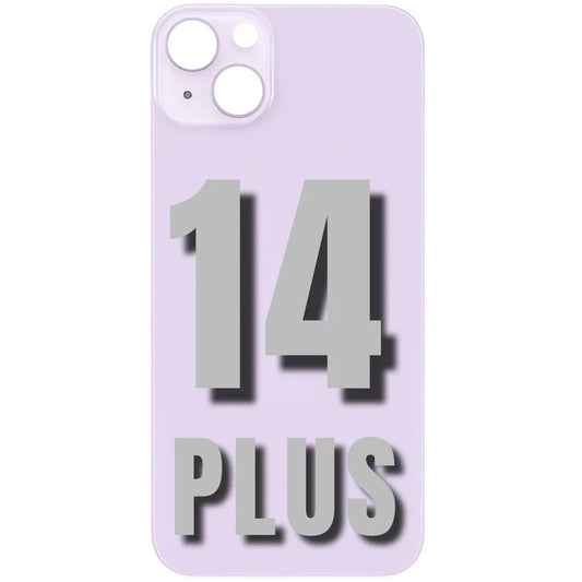 iPhone 14 Plus / Back Glass / (With Logo) / Purple