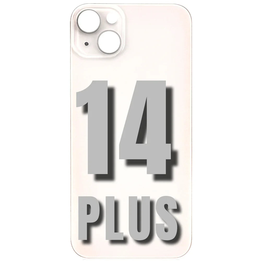 iPhone 14 Plus / Back Glass / (With Logo) / Starlight