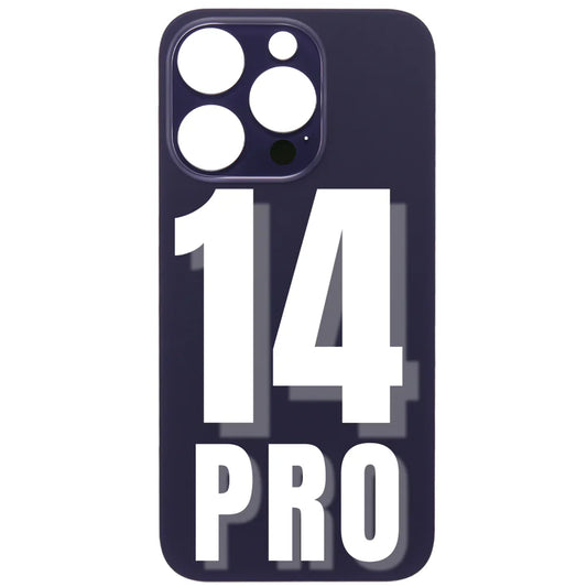 iPhone 14 Pro Back Glass / (With Logo) / Purple
