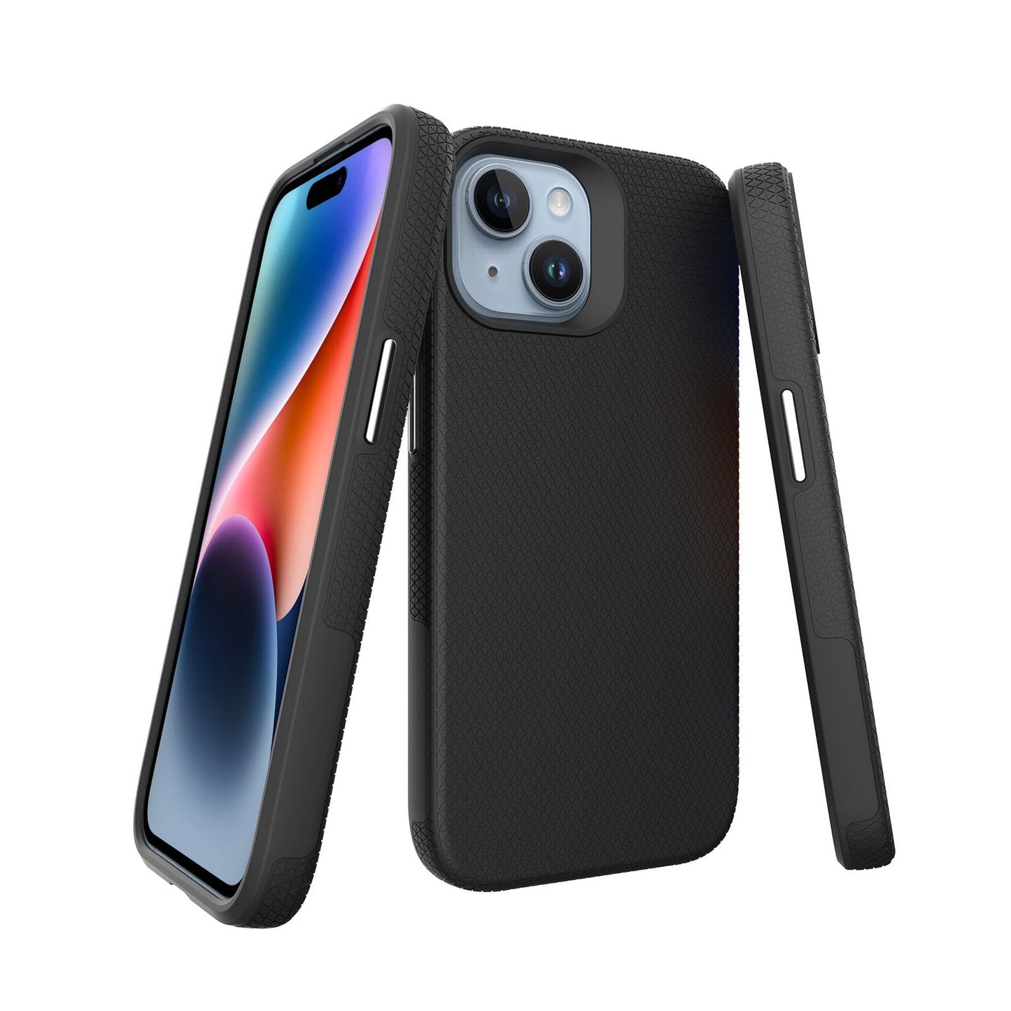 iPhone 15 Plus / Triangle / Dotted Armor Case