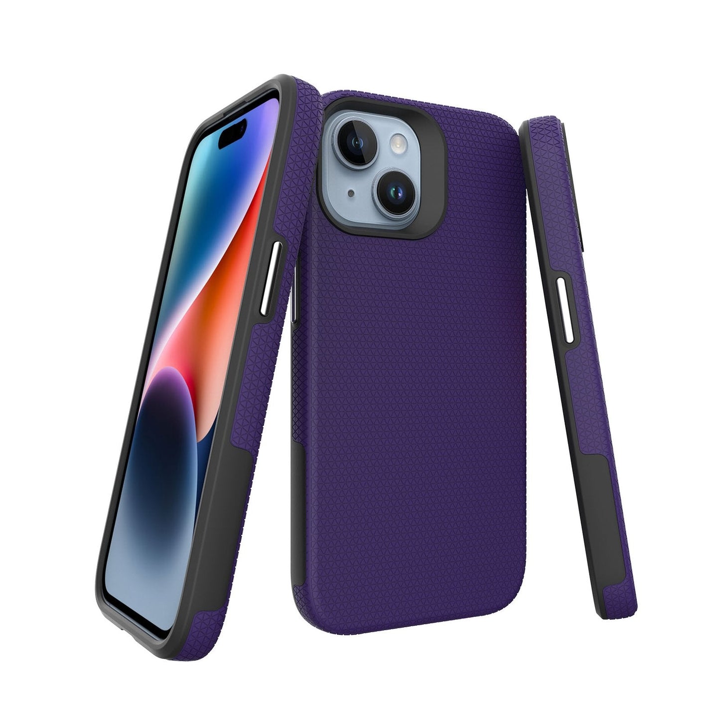 iPhone 14 Plus / Triangle / Dotted Armor Case