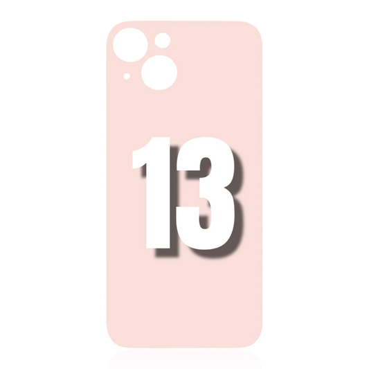 iPhone 13 / Back Glass / (With Logo) / Pink